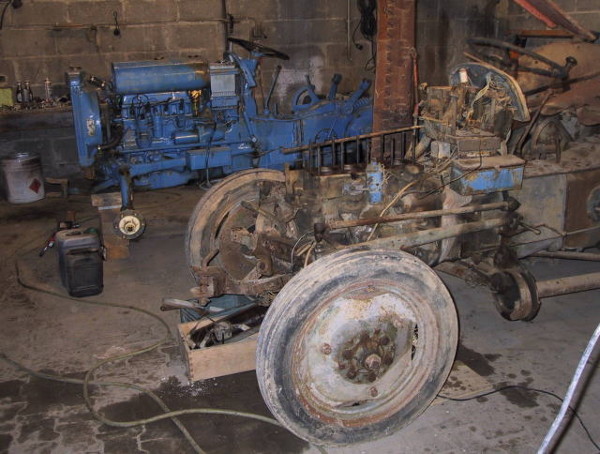 Fergies in der Werkstatt